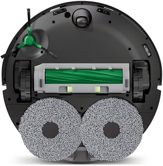 iRobot Roomba® Plus 505 Combo Robot + station de recharge Autowash™ - Robot aspirateur avec fonction de lavage - Noir - N1850