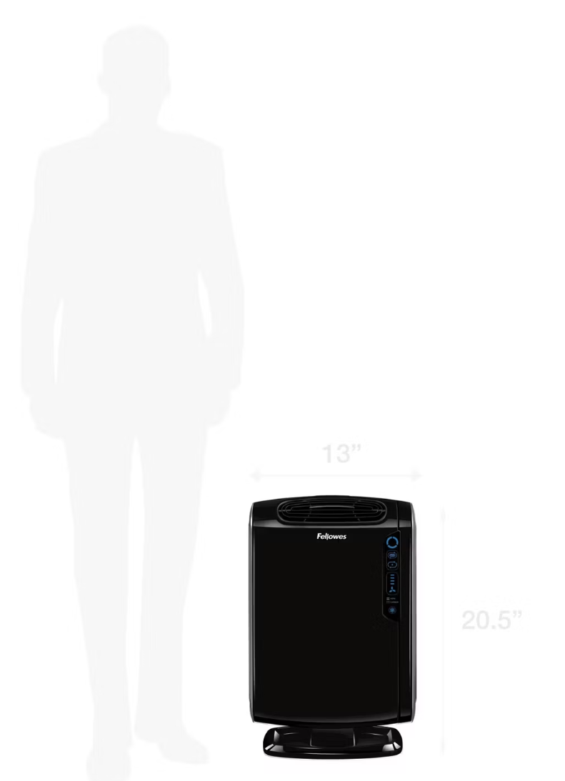 Purificateur d'air Fellowes AeraMax 190 - Noir - Pour 18 à 30 m² - 64 x 40 x 20,7 cm