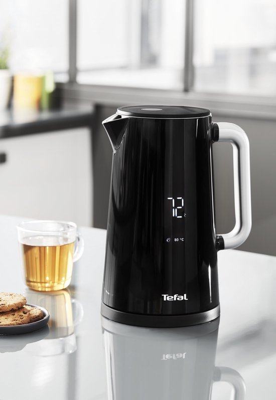 Tefal Smart'N Light KO8508 - Bouilloire 1.7L - Noir - 5 réglages de température différents
