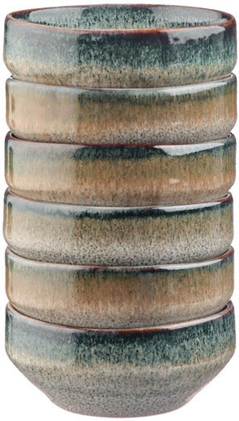 Bol GENESIS Ø 8 cm - 6 pièces - Terre