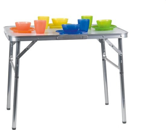Camp Active Table de camping - pliable - 2 hauteurs - 75 x 55 x 25-59 cm