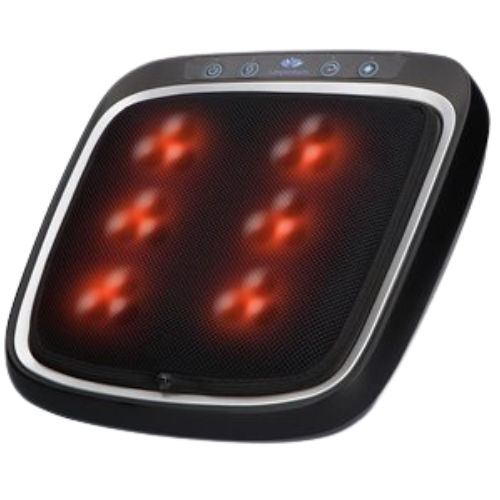 Appareil de massage des pieds Shiatsu Lifeproducts, Noir