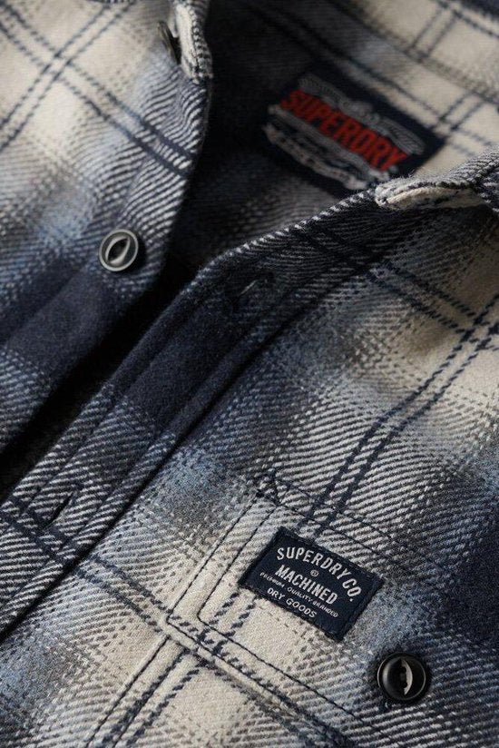 Superdry - Miller Jack Laine Bleu - Homme - Taille XL - Coupe moderne