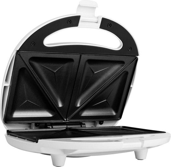 Tristar Tosti-ijzer SA-3052 - Geschikt voor 2 tosti’s - Anti-aanbaklaag - 750W - Wit