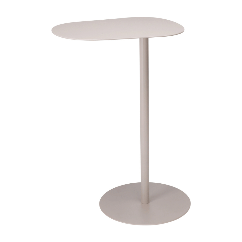 Table d'appoint Bosrand « Organique » - Sable - 35 x 53 cm