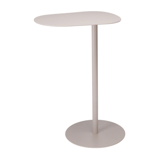 Table d'appoint Bosrand « Organique » - Sable - 35 x 53 cm