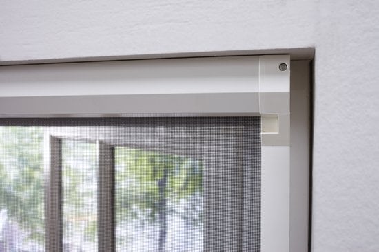 Bruynzeel rouleau moustiquaire fenêtre 103x155 blanc série S700