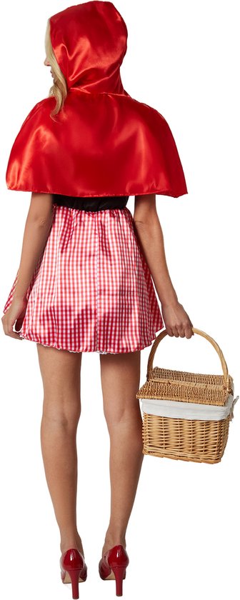 dressforfun - cape rouge pour femme - M - Costume carnaval - Halloween - Déguisement - Tenue de soirée - Tenue de carnaval - Tenue de fête