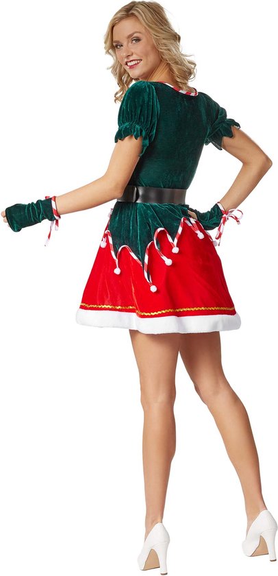Dressforfun Elfe de Noël sexy M - déguisement costume halloween déguisement fête carnaval robe de soirée robe de soirée - 303411