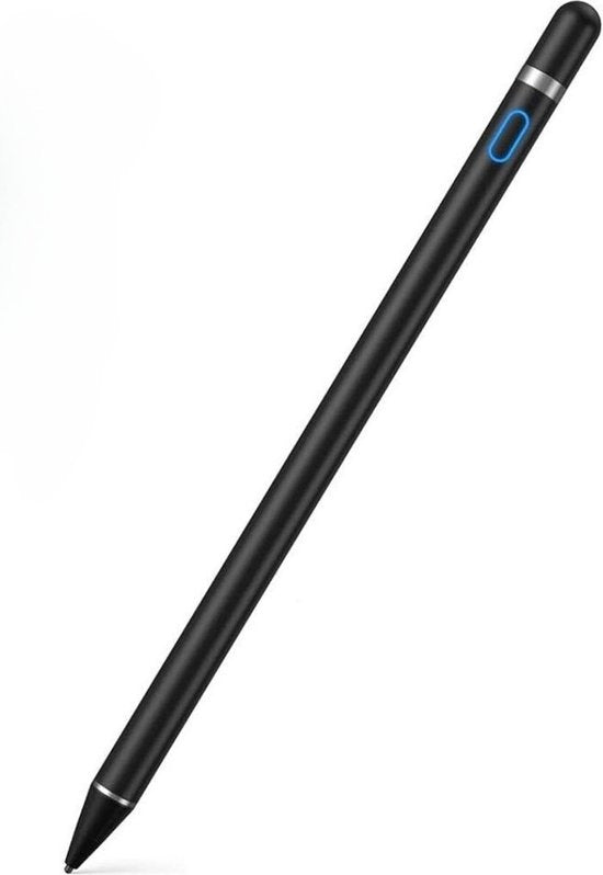 Stylet - Tikkens - 2 en - Stylo tablette - Stylet pour tablette, téléphones - Compatible Apple et Android - Noir