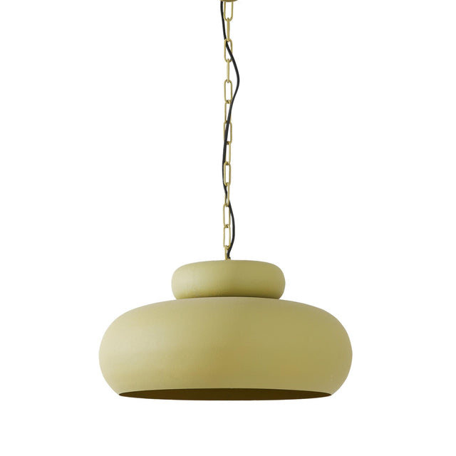 Light & Living NEIVA Lampe pendante - Vert olive - Métal - Modern Statement - E27
