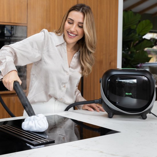 Défroisseur à main - Skrub - 45 minutes de vapeur - 20 accessoires - 1500w - noir