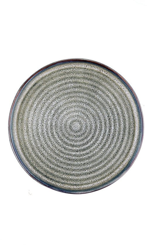 assiette ZEN Ø17cm - 6 pièces - Naturel