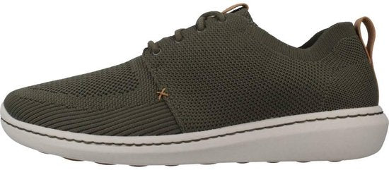 Baskets Clarks Step Urban Mix pour homme - Kaki - Taille 43