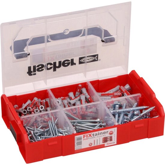 Chevilles Fischer FixTainer DuoPower avec vis