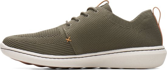 Baskets Clarks Step Urban Mix pour homme - Kaki - Taille 43