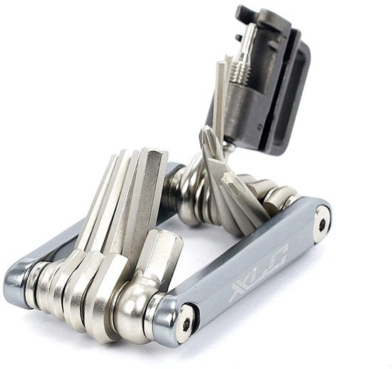 Multitool XLC - Outils pour vélo - Modèle de poche - 12 pièces - TO-M07
