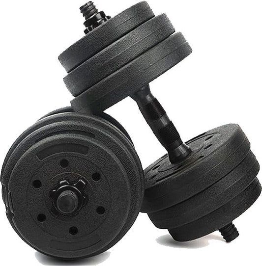 Fitby Dumbbells 20 KG - Dumbbell - Weights Set - Adjustable Dumbells - dumbbell set - Dumbbell Set