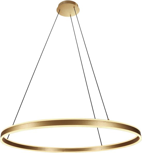 Steinhauer - lampe suspendue - Ringlux - or - métal - Ø 100cm - LED - 3676GO