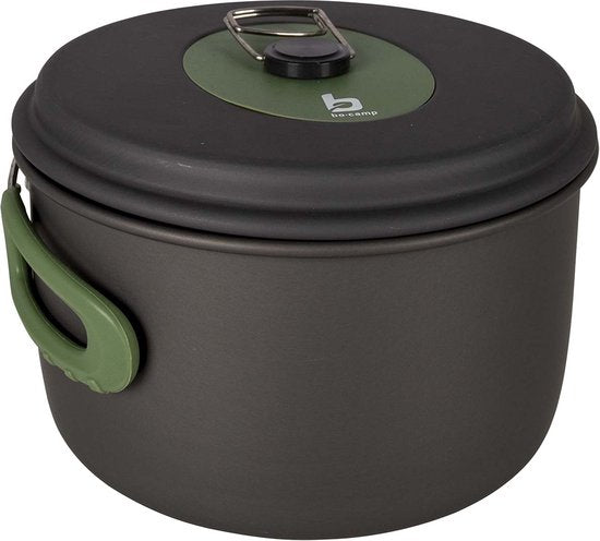 Bo-Camp - Batterie de cuisine - Explorer - 3 pièces - Anodisation dure - Aluminium