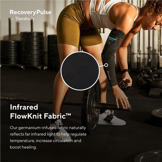 Manchon pour le bras Therabody RecoveryPulse - XL - Un seul