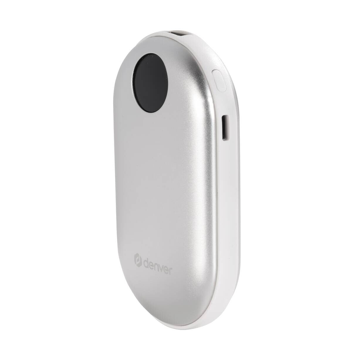 Powerbank Denver avec chauffe-mains 2-en-1 PBH-4003S - Argent - 4000 mAh