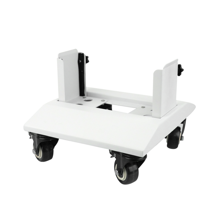 ATP Optimum support de sol à roulettes pour la thérapie par la lumière rouge - mobile et stable - blanc - 60 × 60 × 180 cm
