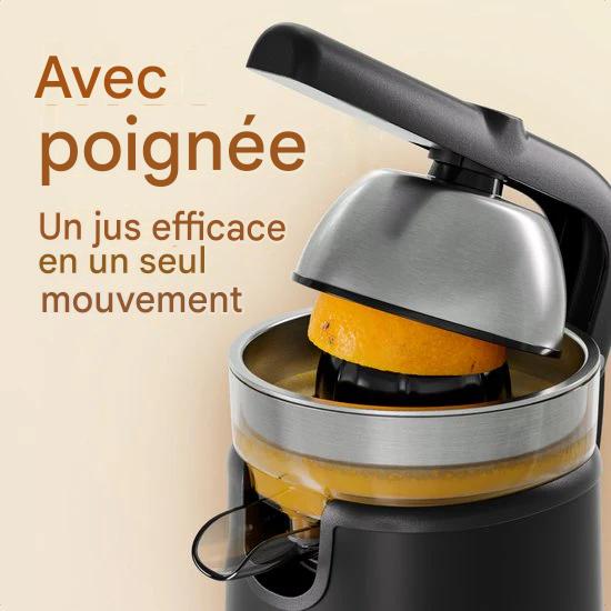 KitchenBrothers Presse-agrumes - Avec bec et poignée - 0.35L - Noir