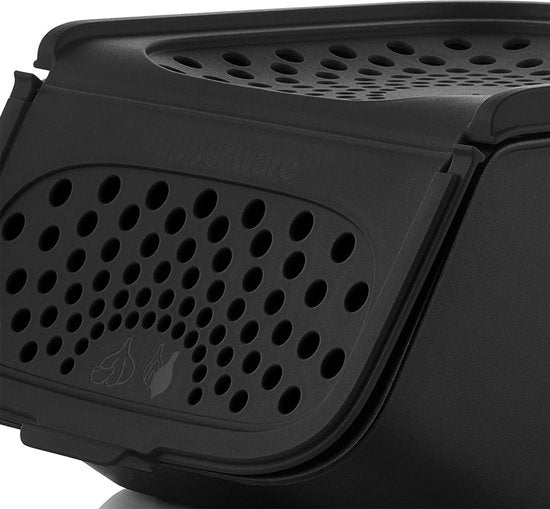 Tupperware GarlicSmart 2,3 L - Récipient à ail - Sans BPA - Récipient de conservation pour l'ail - Empilable - Récipient Keep-fresh - L'ail reste frais plus longtemps