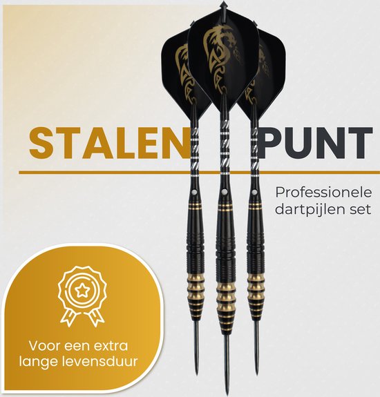 WINDSOR® Cavalier 3 Darts Set - Incl. boîte de rangement, fléchettes