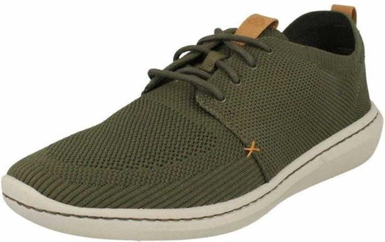 Baskets Clarks Step Urban Mix pour homme - Kaki - Taille 43