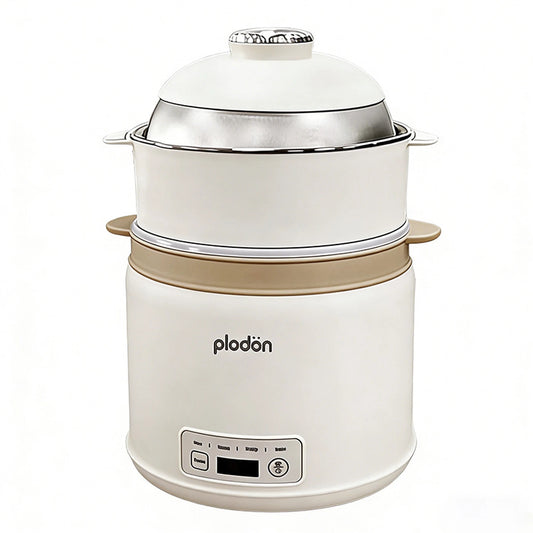 Multicuiseur Plodon avec panier vapeur - Commande « One Touch » - 2,3 L - Revêtement antiadhésif