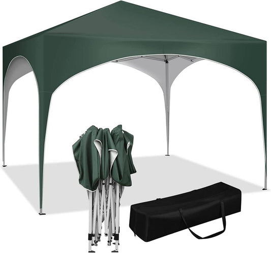 Pavillon pop-up WOLTU - Imperméable - Vert - 3 x 3 m