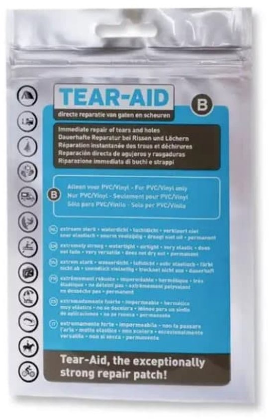 Tear-Aid - Produit de réparation - Type B - kit standard