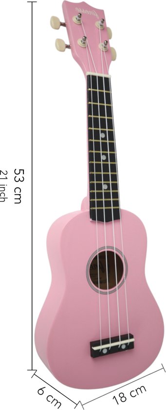 Finesse® Kahului Edition Ukulele 21" - Guitare enfant fille et garçon - Guitare jouet - Ukulele