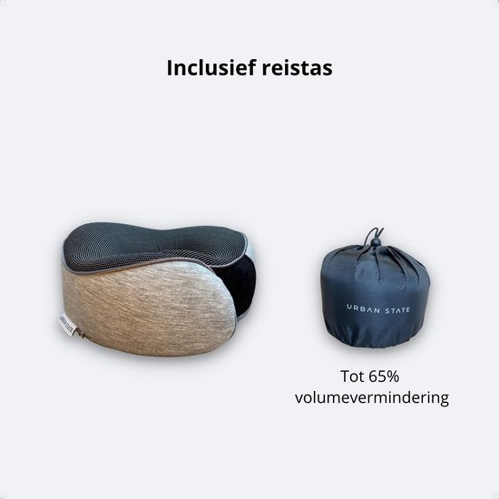Oreiller cervical avion/voiture - oreiller de voyage - mousse à mémoire de forme - oreiller cervical ergonomique - oreiller de voyage - mousse à mémoire de forme