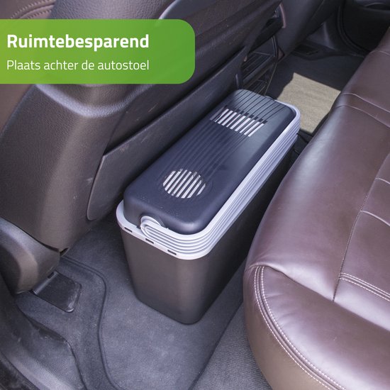 Bo-Camp - Glacière de voiture - Arctique - Gris - Polyéthylène - 12 Volt - 12 Litre