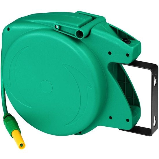 TecTake - Enrouleur de jardin 10 mètres - Enrouleur - vert - 402761