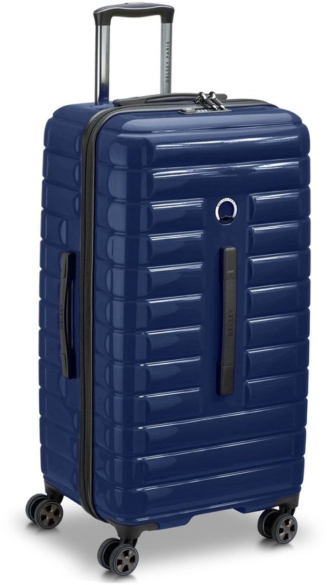 VALISE À ROULETTES DELSEY PARIS Shadow 5.0 4DR 80 Bleu marine Bleu foncé