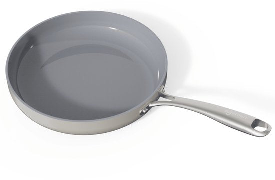 Safecourt Kitchen Poêle à frire en céramique - Ø 28 cm Poêle - Induction, électrique, céramique et gaz - Sans PFAS ni PTFE