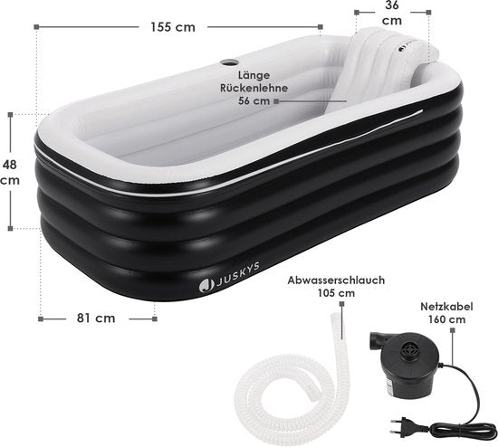 Baignoire gonflable M - PVC