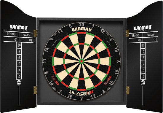 Armoire à fléchettes noire Winmau