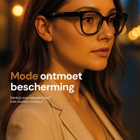 LC Eyewear Lunettes d'ordinateur - Lunettes à lumière bleue sans force - Lunettes à lumière bleue - Lunettes d'affichage - Unisexe - Léopard
