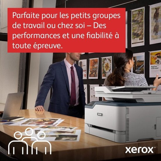 Imprimante multifonction Xerox - 600x600 ppp - Connexion USB - 41.2x39.4x30.7 cm