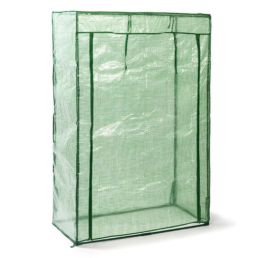 Serre de jardin - Pro Garden - avec fermeture éclair - 100 x 50 x 150 cm - Vert