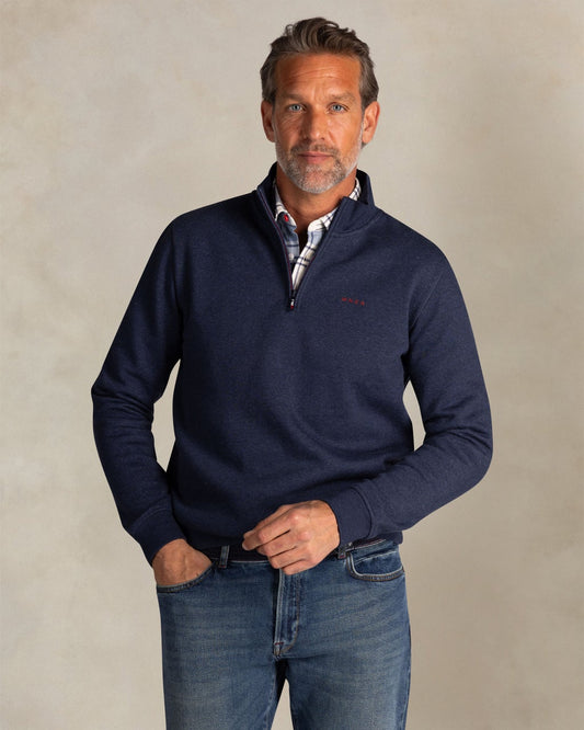 Pull NZA Half Zip - Marine - Taille XL