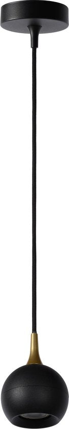 Lucide FAVORI - Suspension - Ø 9 cm - 1xGU10 - Noir