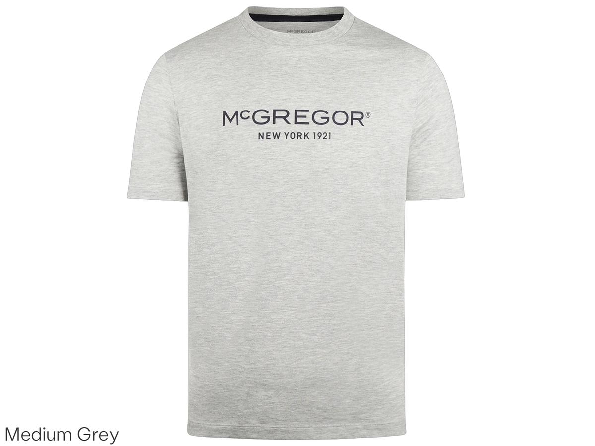 T-shirt McGregor Essential Logo - Gris mélangé moyen - taille M