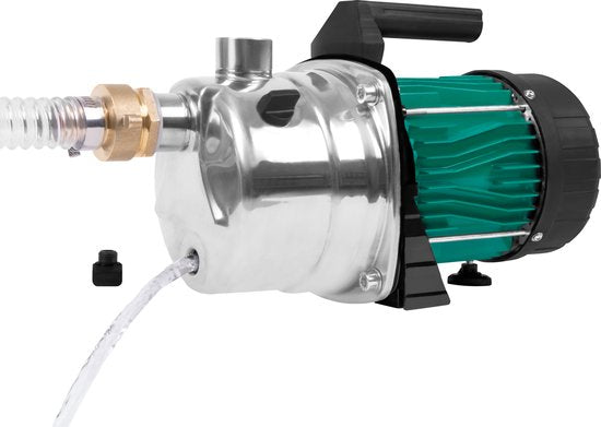 VONROC Pompe d'arrosage / Pompe à eau 1000W - 3500l/h - corps de pompe en acier inoxydable - Pour arroser le jardin/la pelouse