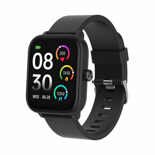 Montre connectée Denver - GPS - Cardiofréquencemètre - 100 modes sportifs - Oxymètre de pouls - Fonction téléphone complète - SWG155 - Noir